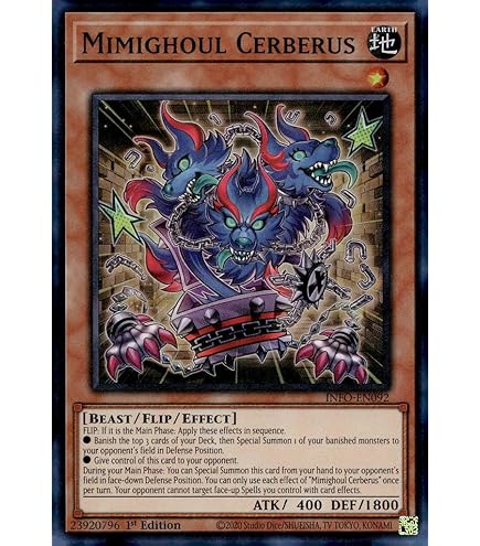Amazon.com: Mimighoul Master - INFO-EN090 - Ultra Rare - 1st